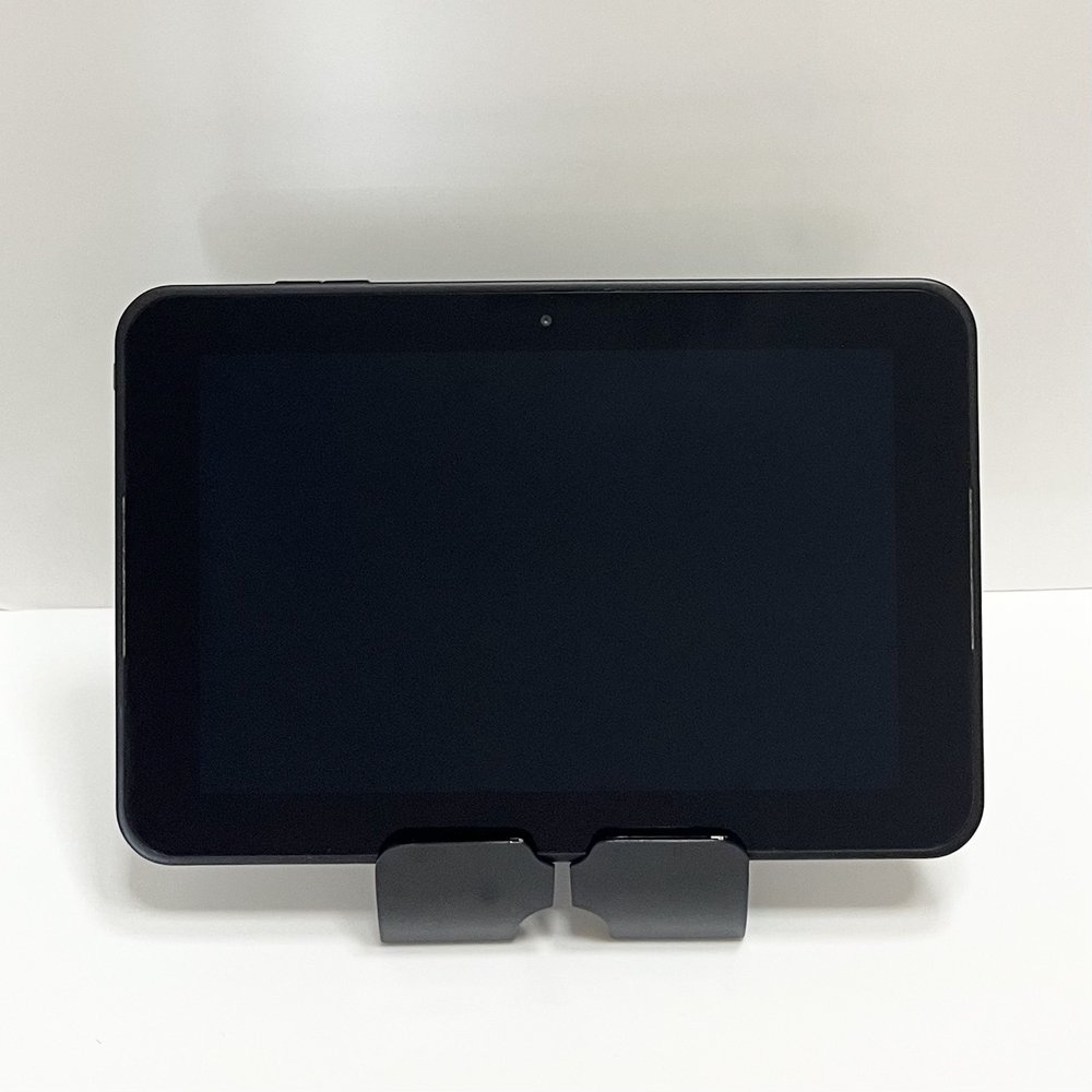 スマイルゼミのタブレットとセリアのタブレットスタンド